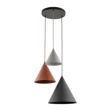 TK Lighting CONO 6633 Závěsná lampa 3x15W/E27 IP20