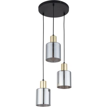 TK Lighting SIERRA GOLD 6663 Závěsná lampa 3x15W/e27 IP20