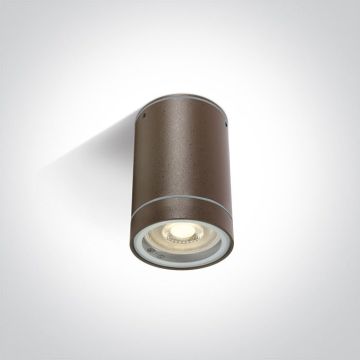 One Light Outdoor Cylinders 67130C/BR downlight natynkowy 1x10W/GU10 IP54