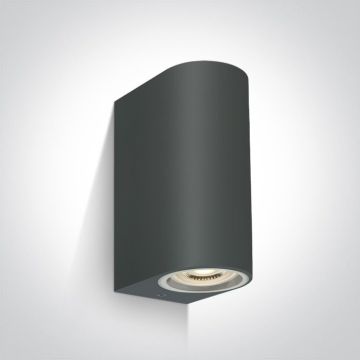 One Light Outdoor Cylinders 67142G/AN kinkiet 2x6W/GU10 IP65