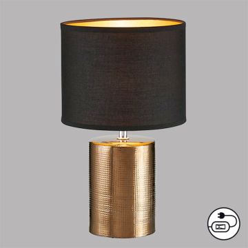 Fischer&Honsel Bronz 50657 Stolní lampa 1x25W/E14 IP20