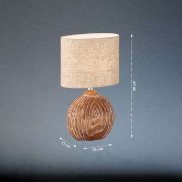 Fischer&Honsel Tobse 50606 Stolní lampa 1x25W/E14 IP20