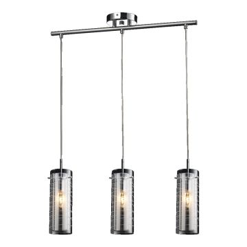 Prezent PALMIRA 68001 Závěsná lampa 3x60W/E14 IP20