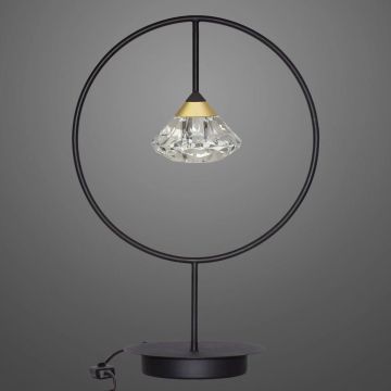 Altavola Design Tiffany LA059/T_black Stolní lampa 1x3W/LED 3000K 180lm IP20