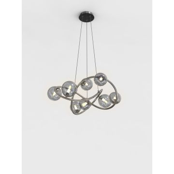 Aviano Lighting NANCY 7014-805 Závěsná lampa 8x3,5w/g9 3000k 3120lm