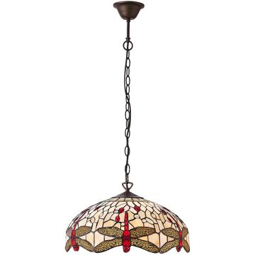 Endon DRAGONFLY BEIGE 70824 Závěsná lampa 3x60W/E27 IP20