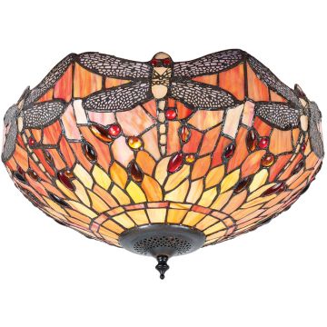 Endon DRAGONFLY FLAME 70721 Stropní lampa 2x60W/E27 IP20