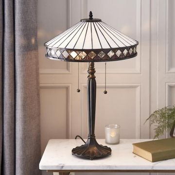 Endon FARGO 70935 Stolní lampa 2x60W/E27 IP20