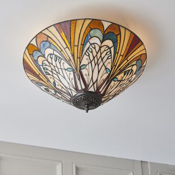 Endon HECTOR 70241 Stropní lampa 2x60W/E27 IP20