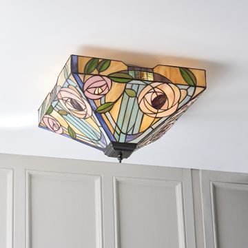 Endon WILLOW 70698 Stropní lampa 2x60W/E27 IP20