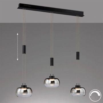 Fischer&Honsel Arosa 60988 Závěsná lampa 3x9W/LED 2700K 2900 lm IP20