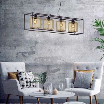Fischer&Honsel Caydo 60878 Závěsná lampa 4x40W/E27 IP20