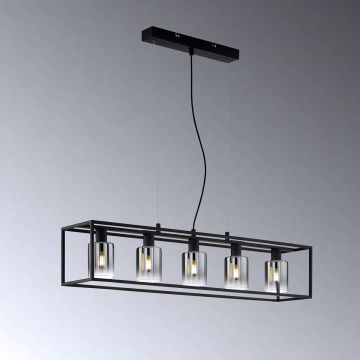 Fischer&Honsel Iska 60908 Závěsná lampa 5x10W/E14 IP20