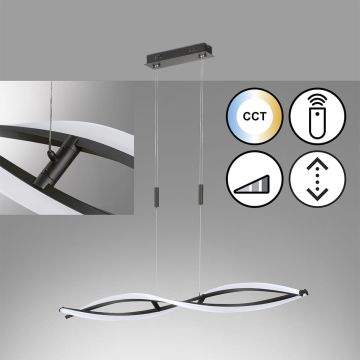 Fischer&Honsel Torcido 60978 Závěsná lampa 1x27W/LED 2700K 3200 lm IP20