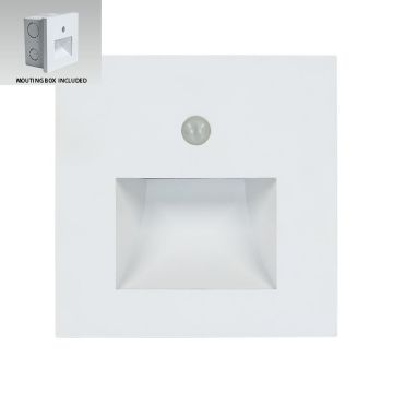 Prezent STEP LIGHT SUNNY SENSOR 70414 Vestavěná schodišťová lampa 1x1W/LED 70lm IP20