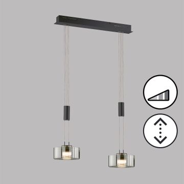 Fischer&Honsel Lavin 61095 Závěsná lampa 2x9W/LED 2700K 1900 lm IP20