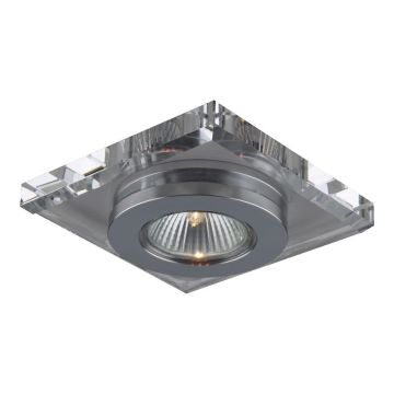 Prezent ELEGANT GLASS FIX 71006 Dekorativní vestavěný reflektor 1x50W/GU10 IP20