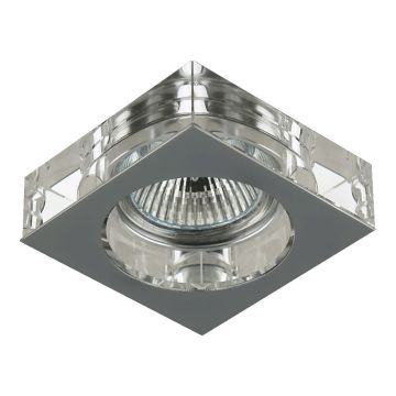 Prezent ELEGANT GLASS FIX 71008 Dekorativní vestavěný reflektor 1x50W/GU10 IP20