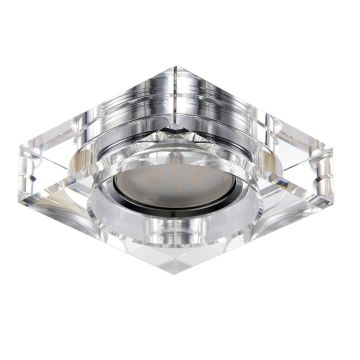 Prezent ELEGANT GLASS FIX 71013 Dekorativní vestavěný reflektor 1x50W/GU10 IP20