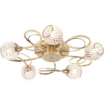 Endon AHERNE 73757 Stropní lampa 5x33W/G9 IP20