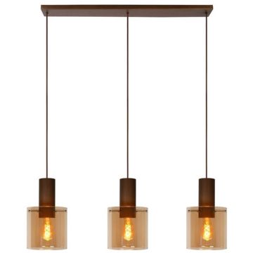 Lucide TOLEDO 74405/03/62 Závěsná lampa 3x40w/e27 ip20