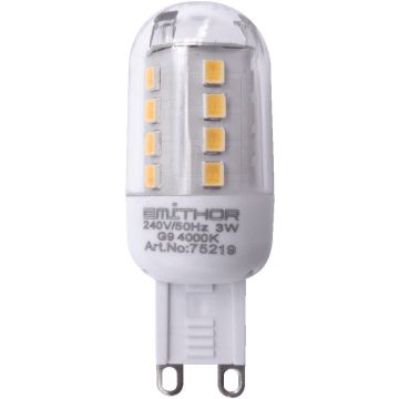 Prezent LED BULBS 75219 Žárovka 3w/g9 4000k 300lm