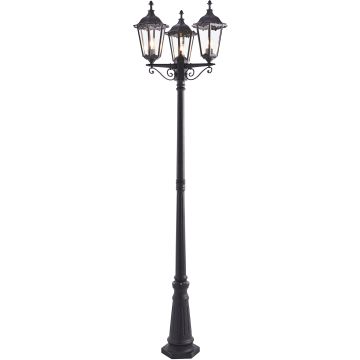 Endon BURFORD 76552 Pouliční lampa 3x60W/E27 IP44