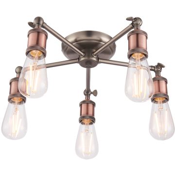 Endon HAL 76336 Stropní lampa 5x40W/E27 IP20