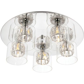 Endon VERINA 76517 Stropní lampa 5x28W/G9 IP20
