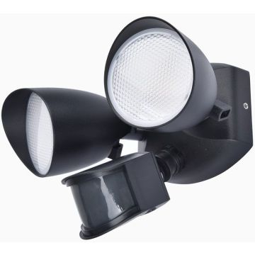 Lutec SHRIMP 7622222012 Nástěnná lampa 1x23.5w/led 4000k 1700lm ip54