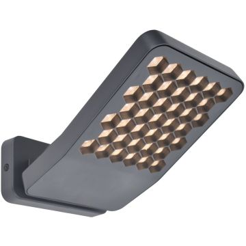Lutec ATLANTIS 7801605118 Nástěnná lampa 1x13.7w/led 3000k 1850lm ip54