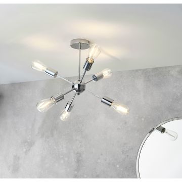 Endon RUBENS 79469 Stropní lampa 6x40W/E27 IP20