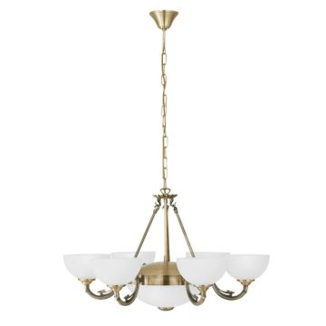 Eglo SAVOY 82749 Lustr 6xE14/40W + 2xE27/60W