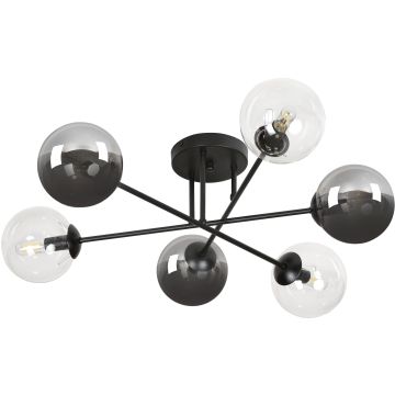 Emibig BRENDI 834/6B1 Stropní lampa 6x3W/E14/T26 IP20