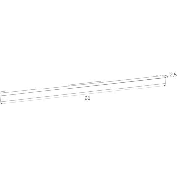 Maxlight MAX M0002N Kolejový reflektor 1x17w/led 3000k 637lm ip20