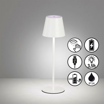 Fischer&Honsel Viletto 850354 Stolní lampa 1x2W/LED 3000K 190lm IP54