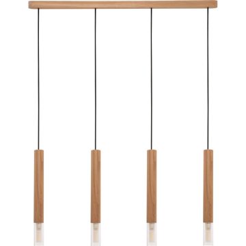 Zuma Line MADERA 8620403 Závěsná lampa 4x28W/G9 IP20