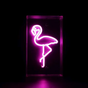 Zuma Line NEON FLAMING FM-WN33 Dekorační stolní lampa 3,44W/LED