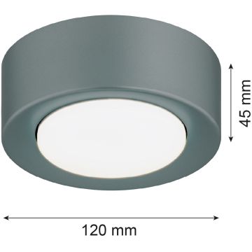 Argon ELORA 8917 Stropní lampa 1x12W/GX53 ip20