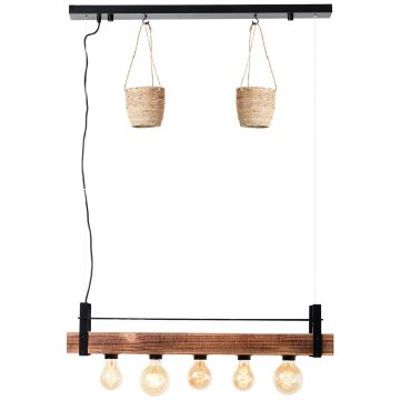 Brilliant BANKWOOD 99541/76 Závěsná lampa 5x28W/E27 IP20
