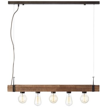 Brilliant WOODHILL 93725/76 Závěsná lampa 5x30W/E27 IP20