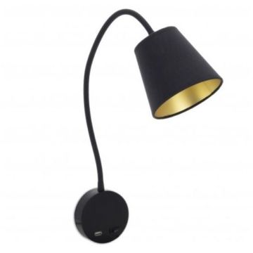 Novolux MONTECARLO 907B-G05X1A-02-CB Nástěnná lampa 1x60W/E27 IP20
