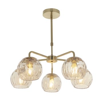 Endon DIMPLE 91969 Lustr 5x25W/E14 IP20