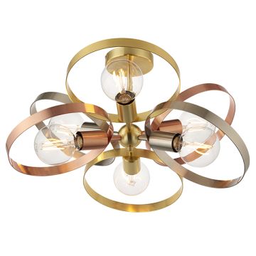 Endon HOOP 91935 Stropní lampa 6x40W/E27 IP20