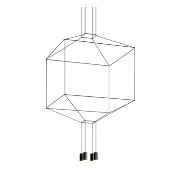 King Home FLUSSO 91906 Závěsná lampa 4x3W/G9 3000K 960LMLM IP20