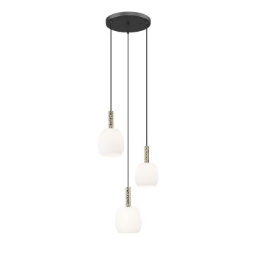 Zuma Line CALVO P0076-03A-P7AA Závěsná lampa 3x28W/G9 IP20