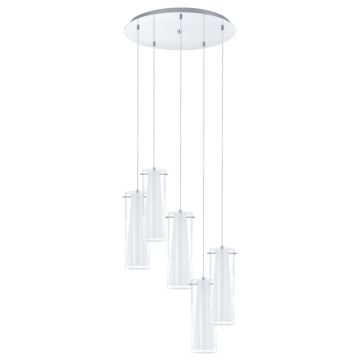 Eglo PINTO 93003 Závěsná lampa 5x60W/E27