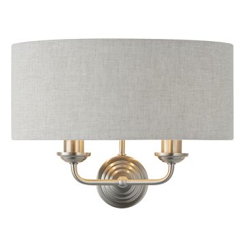 Endon HIGHCLERE 94403 Nástěnná lampa 2x40W/E14 IP20