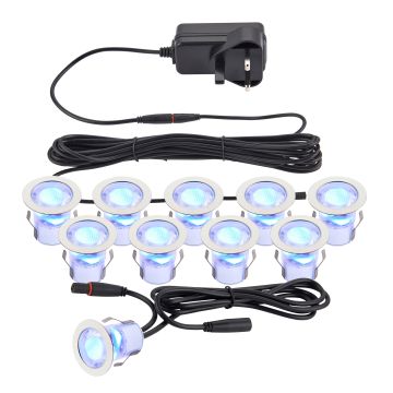 Endon KIOS 2 94422 Vjezdová lampa 10x0.45W IP44