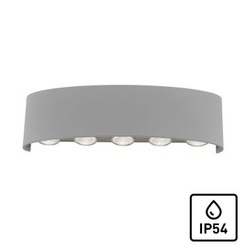 Paul Neuhaus CARLO 9489-21 Nástěnná lampa 10x0,8W/LED 3000K 960LM IP54